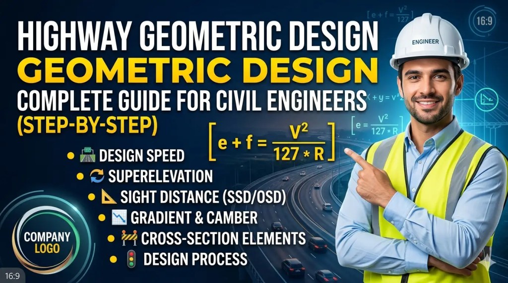 Highway Geometric Design: Complete Guide for Civil Engineers (Step-by ...