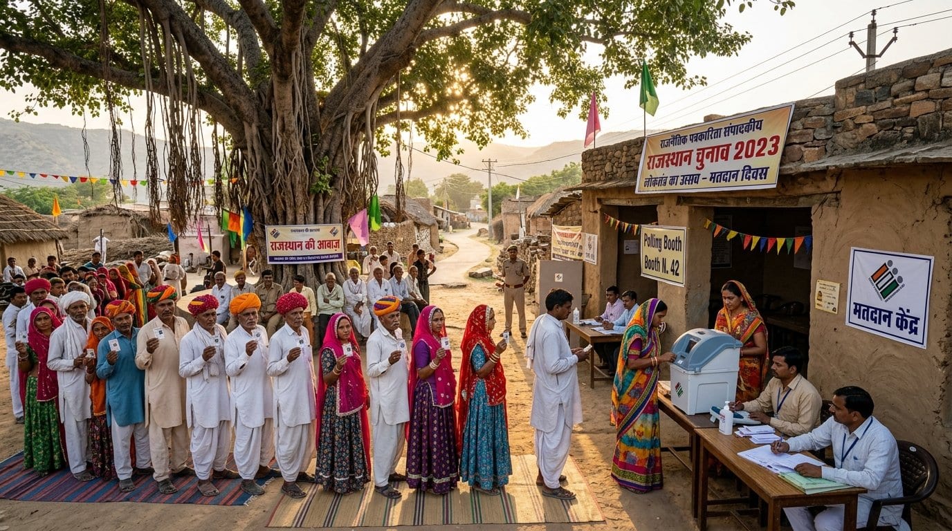 Rajasthan Panchayati Raj elections 2026 notification and rural voting preparations