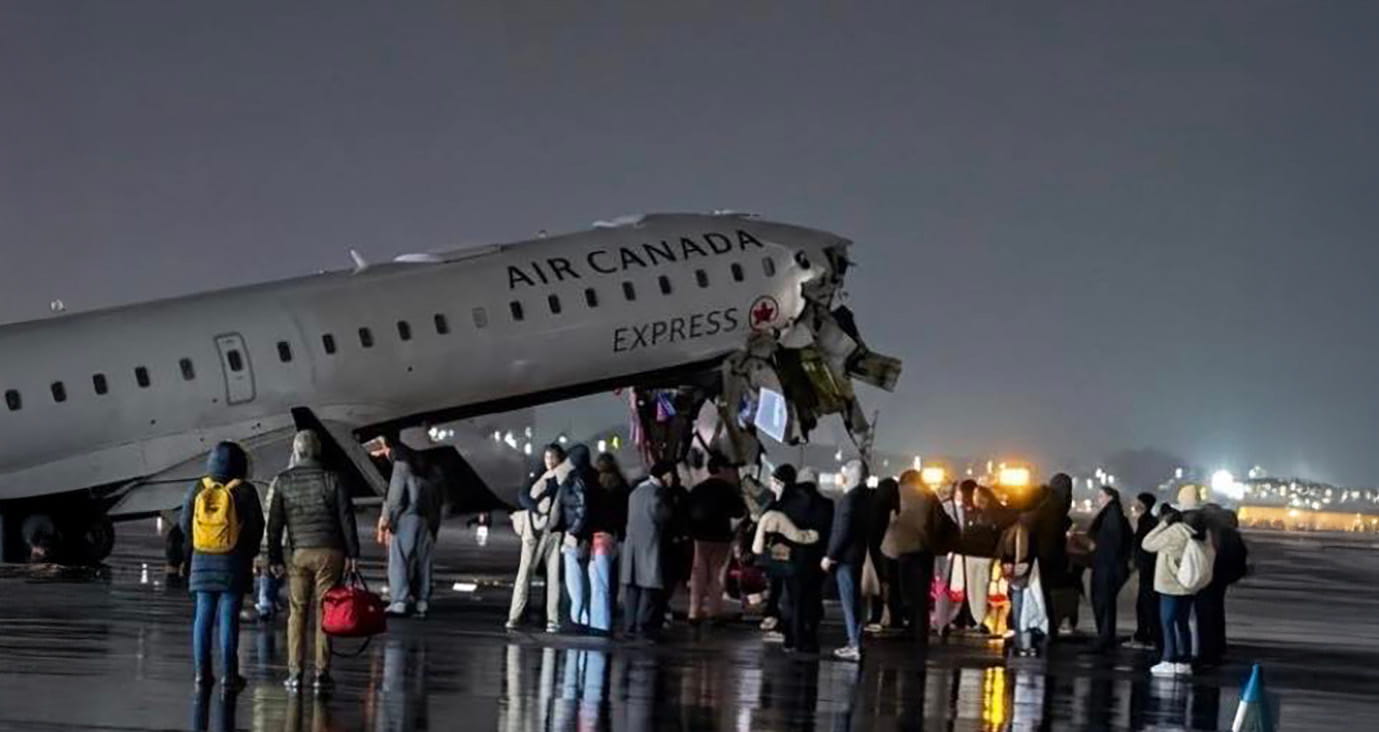 Tragedy at LaGuardia: Air Canada Jet Slams Into Emergency Vehicle, Two Canadians Dead, Dozens Injured
