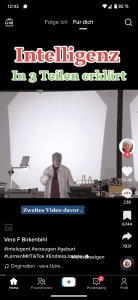 Vera Birkenbihl: Ihre Vorlesungen gibt's auch auf TikTok (Sceenshot)