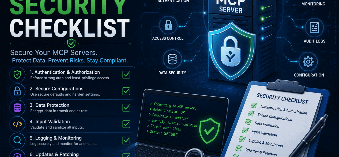MCP Server Security Checklist