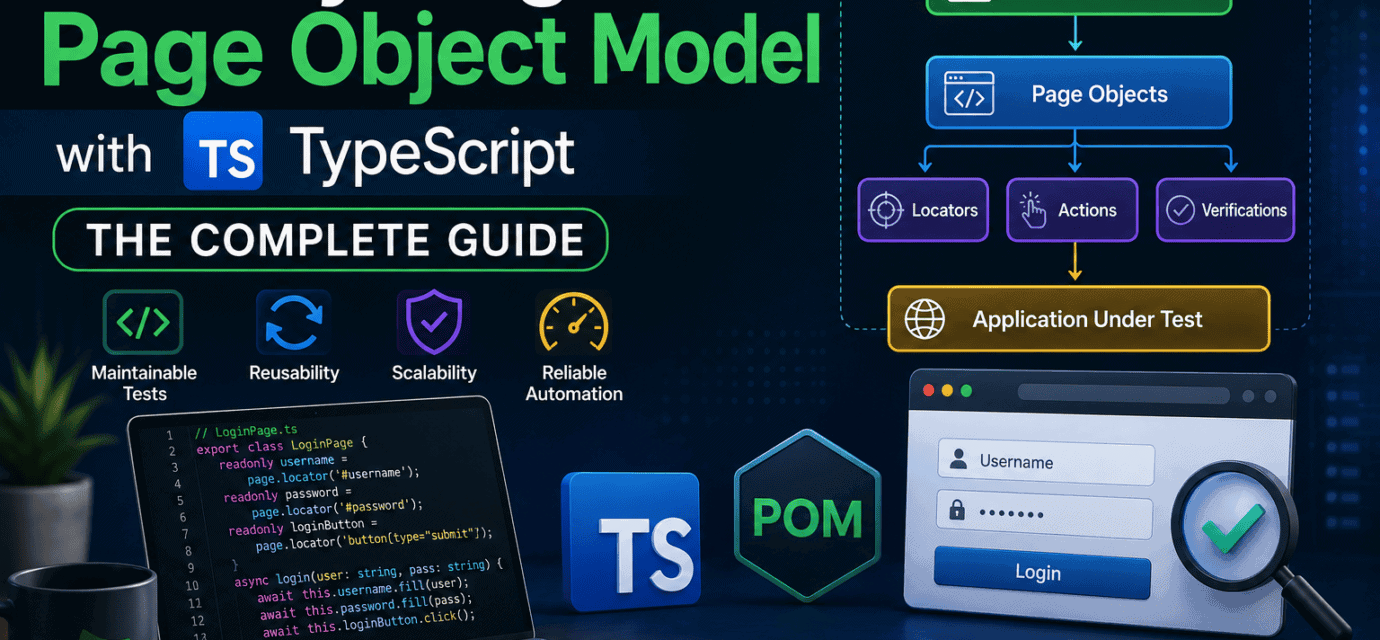 Playwright Page Object Model with TypeScript