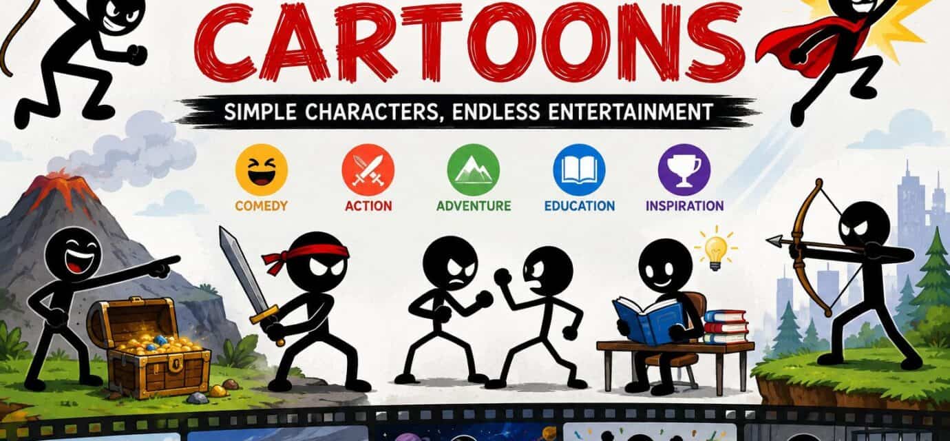 Stickman Cartoons: Why These Simple Animations Are Loved Worldwide