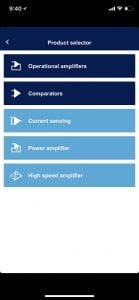 Product Selector Categories