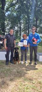 Dobermann Flander della Selviata Brevetto ENCI