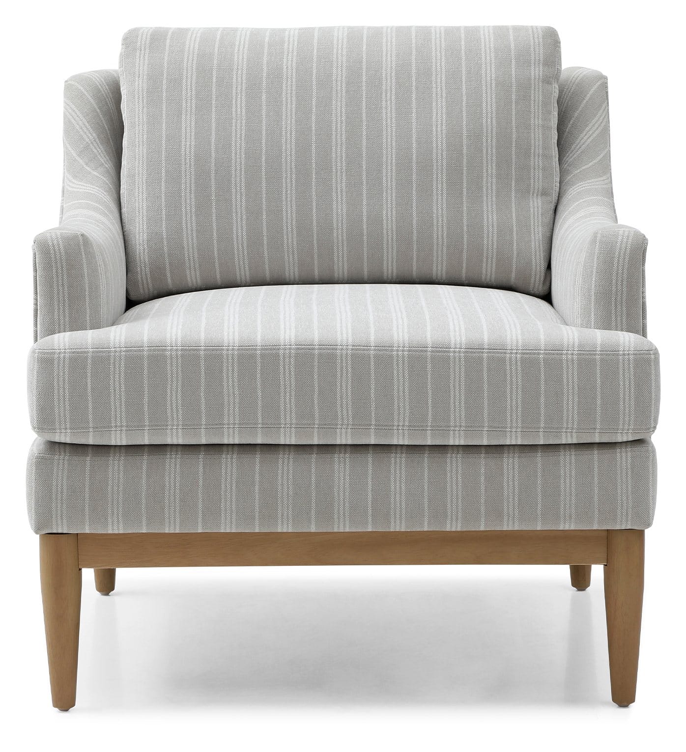 KY514 BRIAR CHAIR NATURAL CHENILLE STRIPE CUT OUT (1)