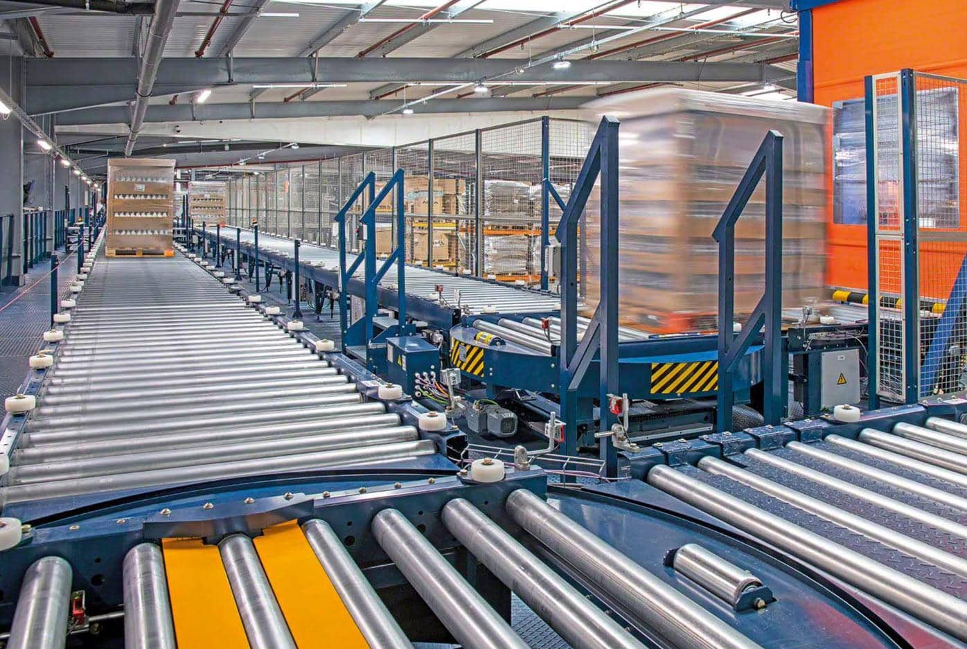 JERVIS B WEBB CONVEYORS TRANSPORTE AUTOMATIZADO INDUSTRIAL RODILLOS