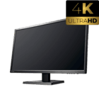 4K対応 27型ワイド液晶モニター【LCD-M4K271XDB】