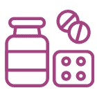Medication drugs web banner icon Cansford DNA Testing