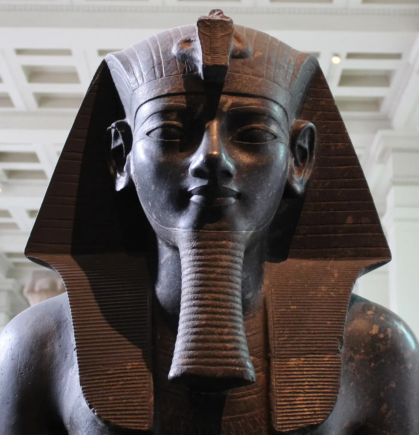 Portrait statue of Amenhotep III from Egypt's 18th Dynasty