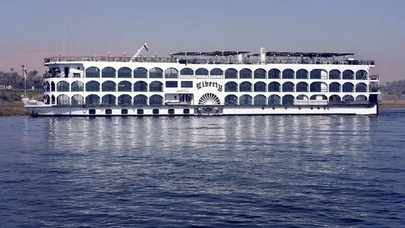 Liberty Nile Cruise sailing between Luxor and Aswan