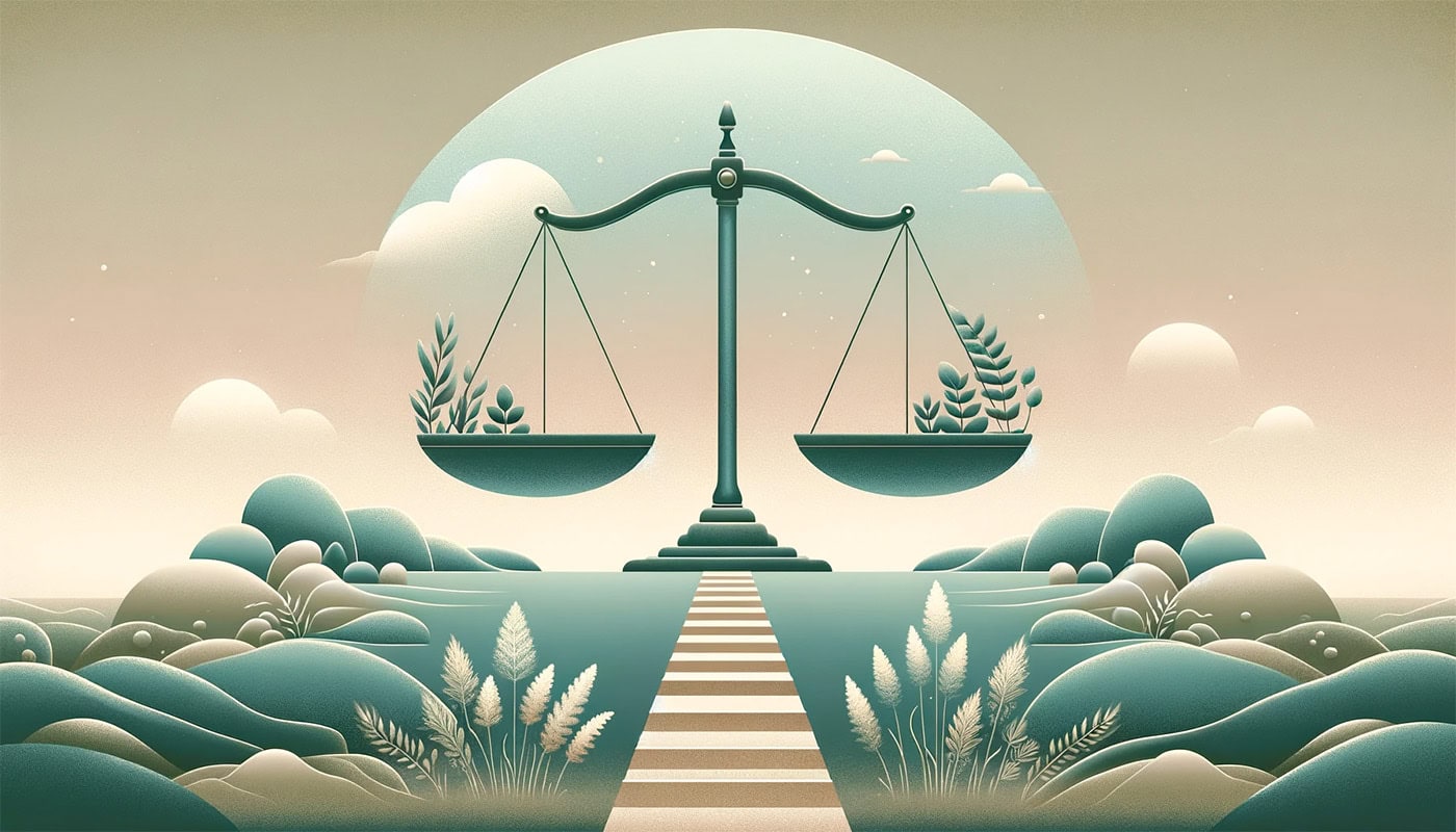 balance, scale, libra, weighing ethics in spiritual marketing