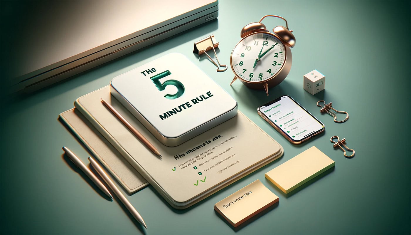 5-minute productivity hack