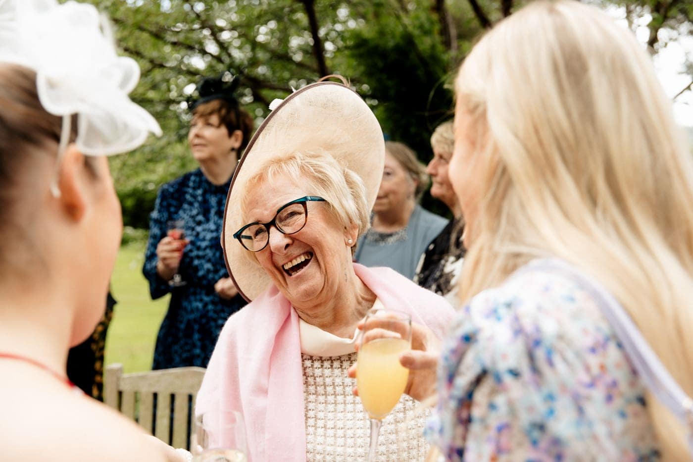 abbeywood estate outdoor wedding ceremony in cheshire
