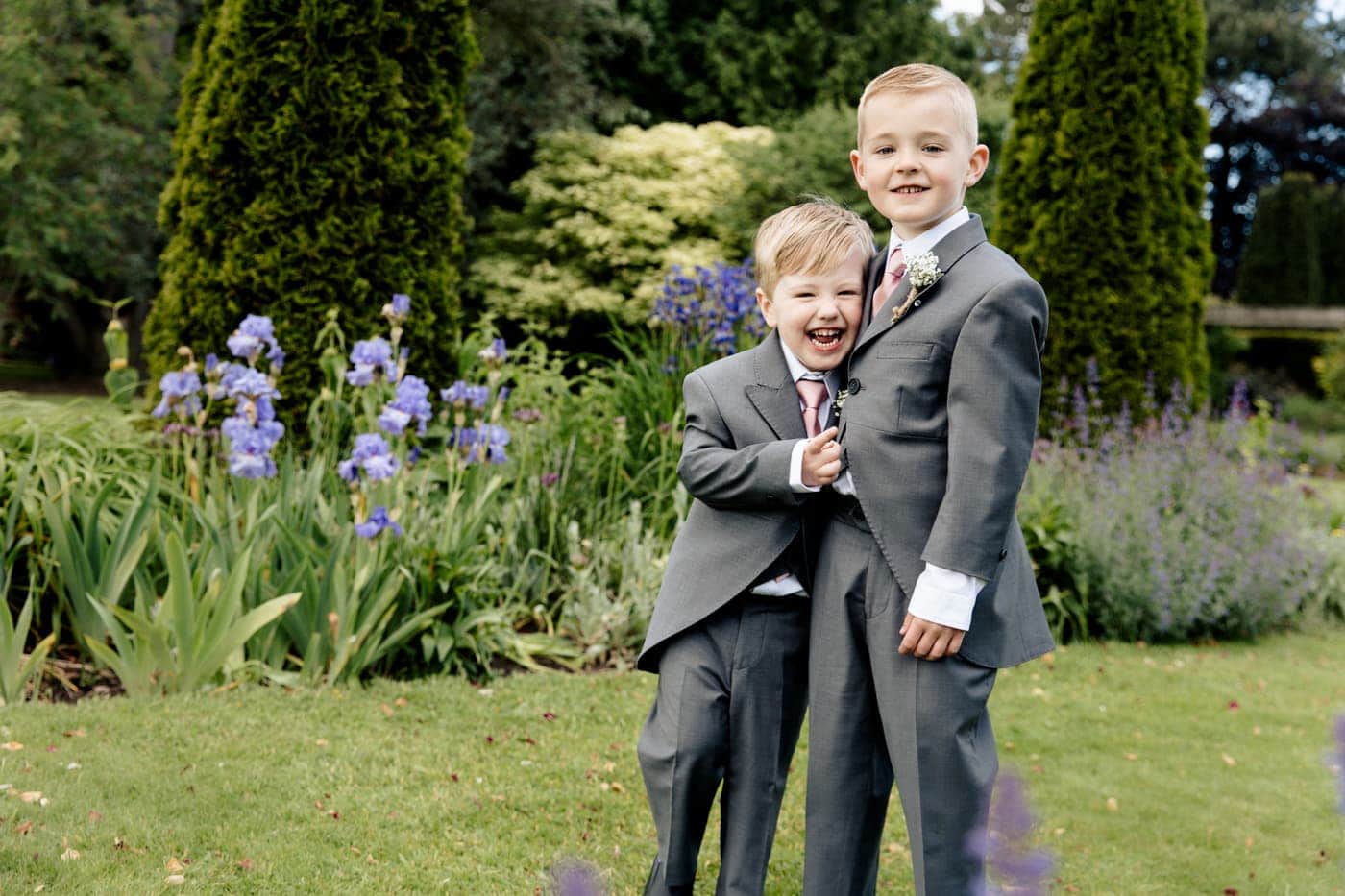 abbeywood estate outdoor wedding ceremony in cheshire
