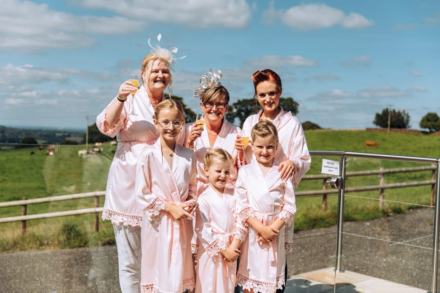 bridal preparations at heaton house farm