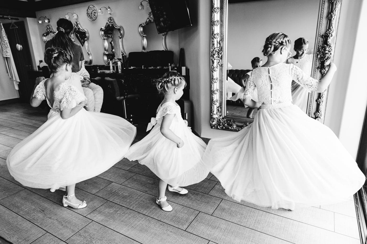 bridal preparations at heaton house farm