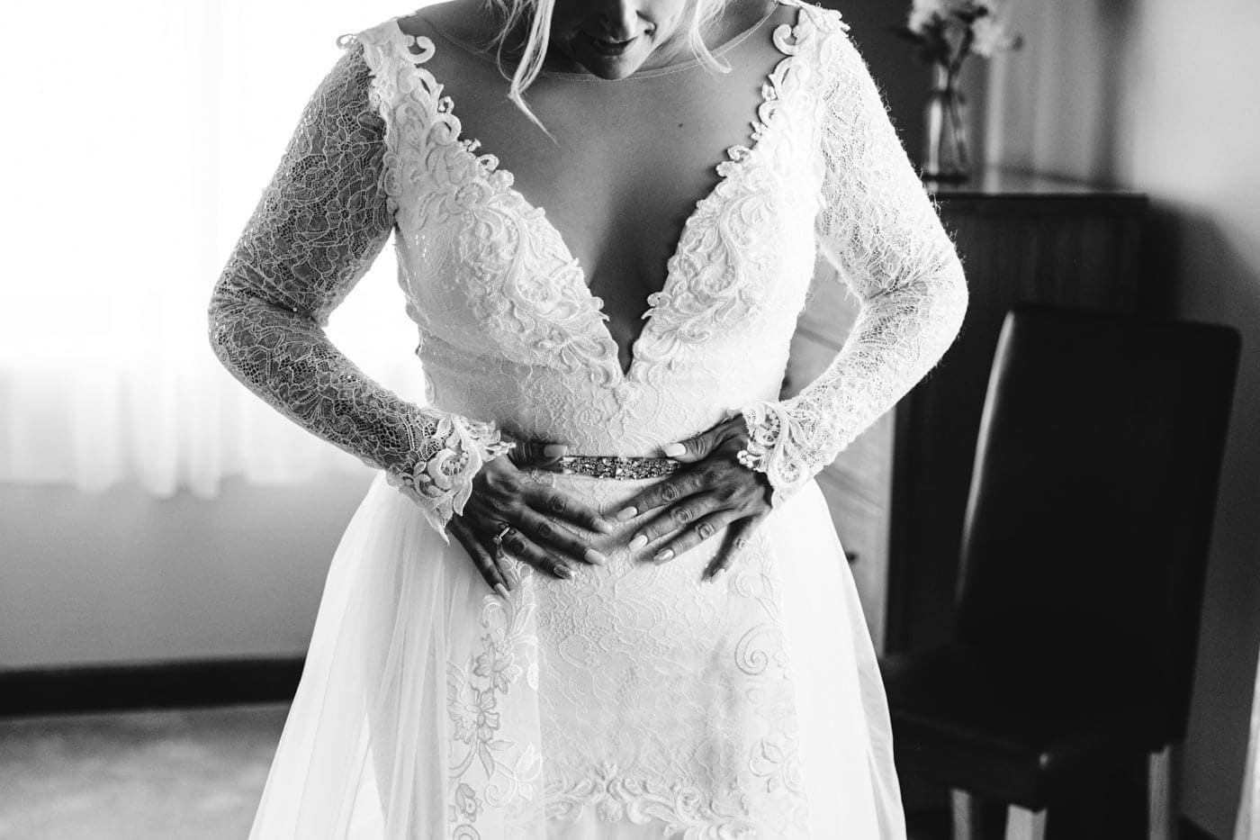 bridal preparations at heaton house farm