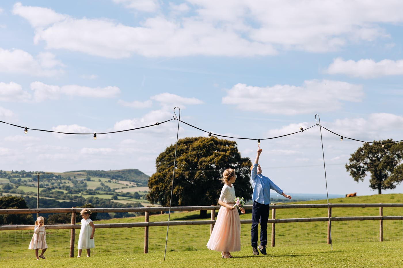 family group wedding photos at heaton house farm