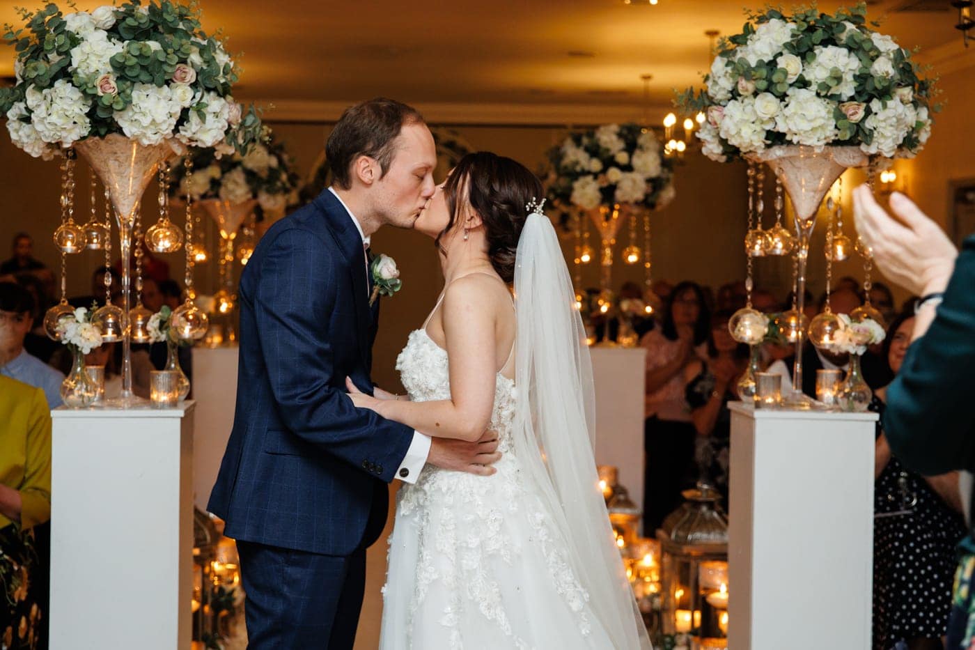 Wedding ceremony room at Mottram Hall