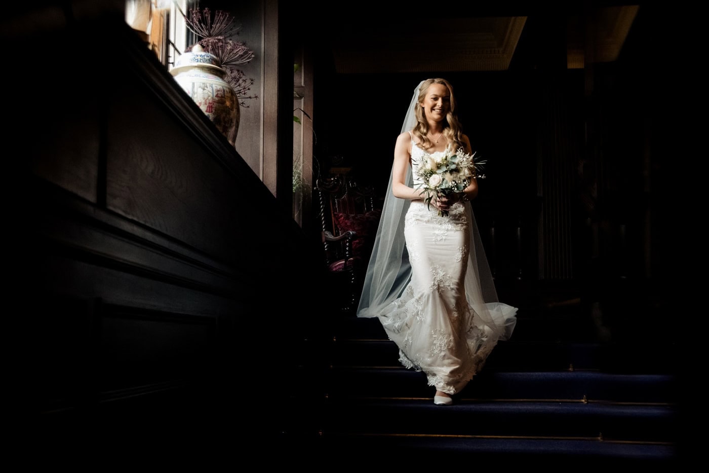 Creative photography at Eaves Hall Cheshire's best wedding venue voted top 10
