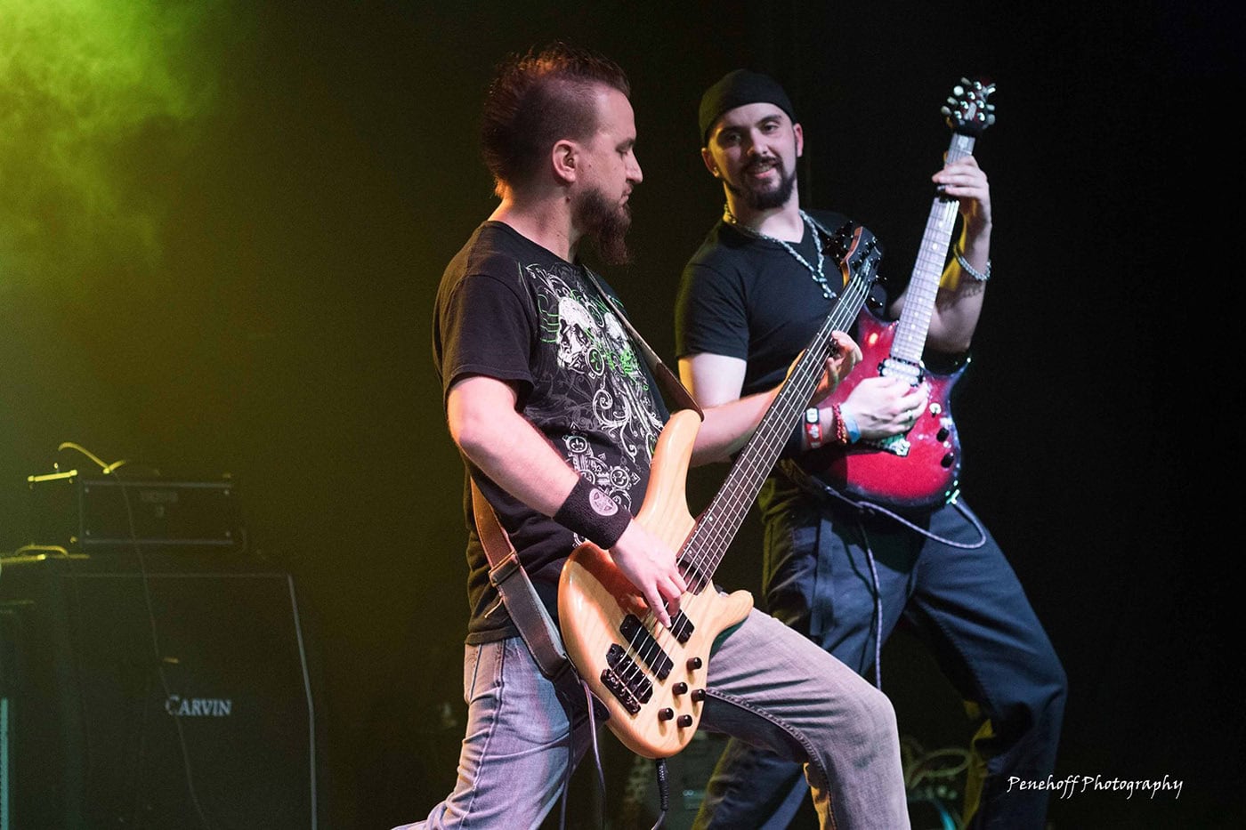 James Brennaman and Carlos of Born & Raised perform at Clicks in Tyler Texas, August 2017