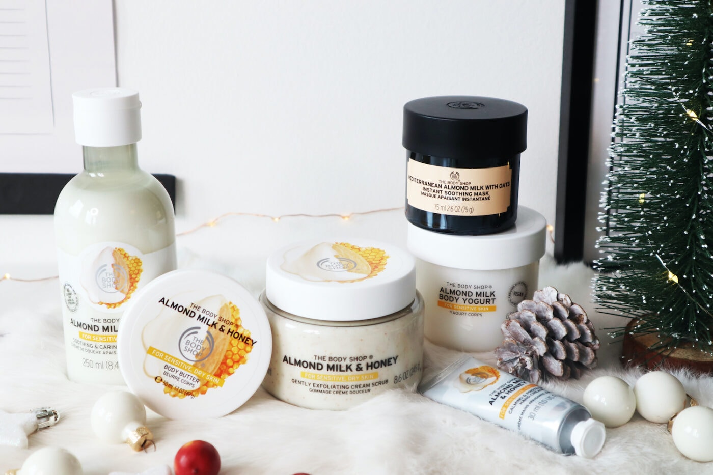 The Body Shop Almond Milk & Honey giftset