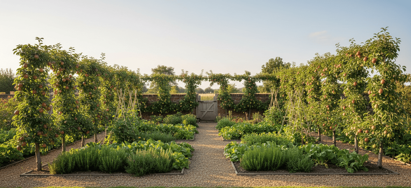 Forme fruitière palissée