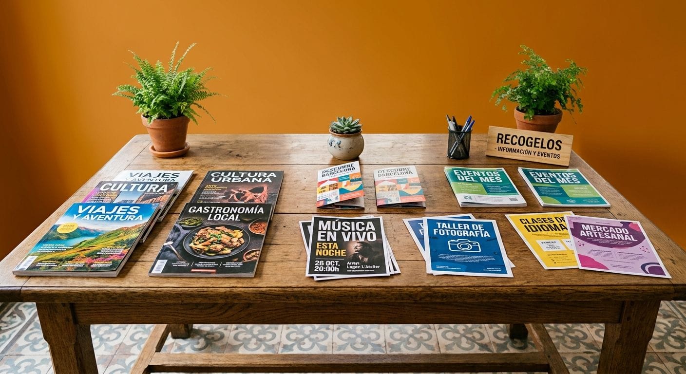 impresion de flyers y folletos publicitarios en barcelona