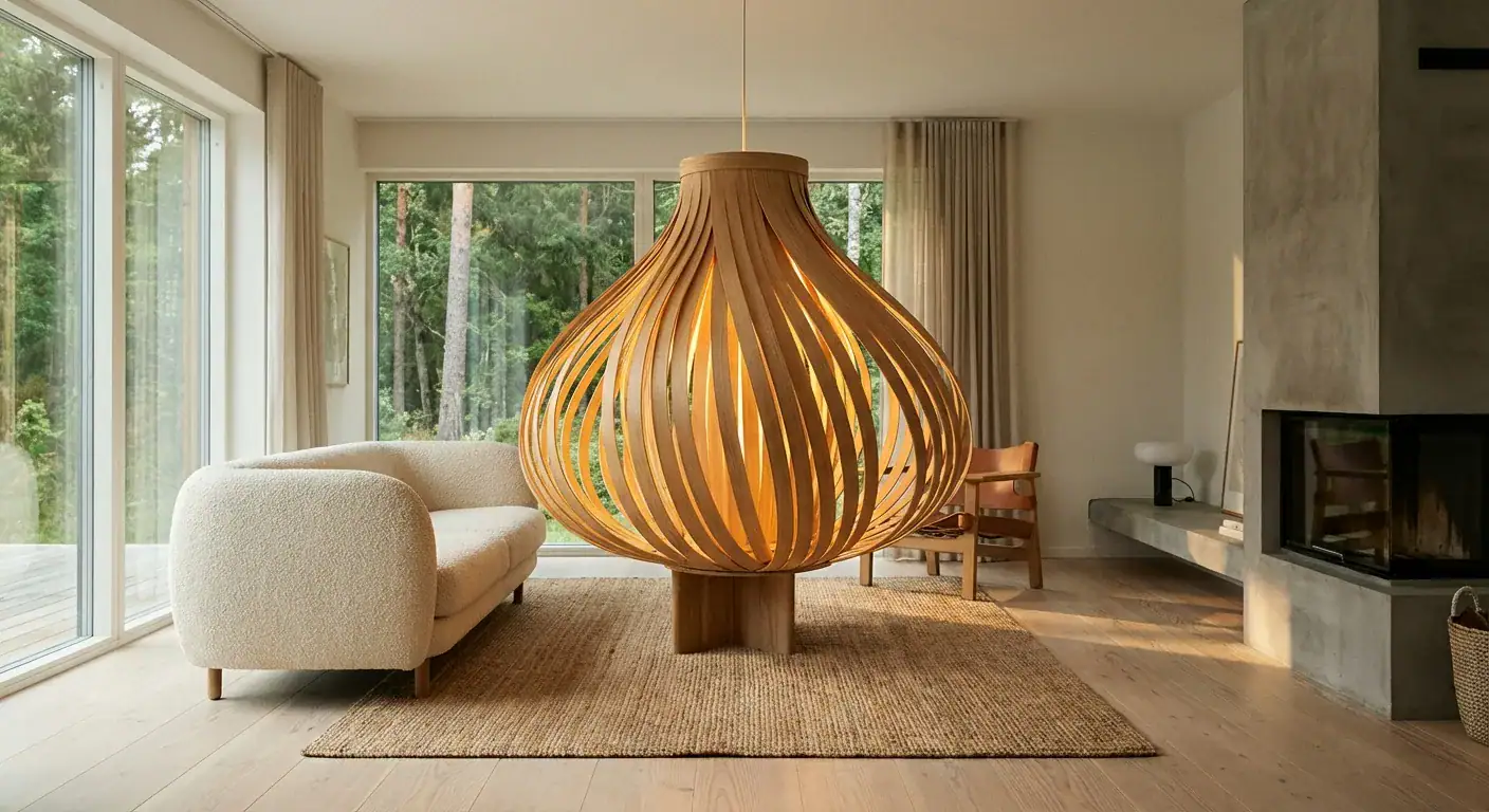 Deckenlampe Aus Holz