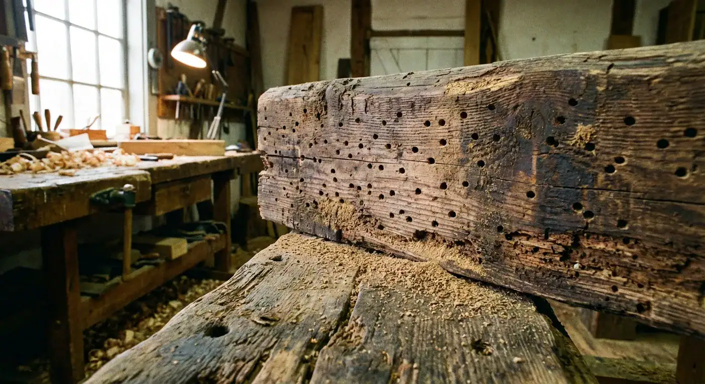 Holzwurm Entfernen