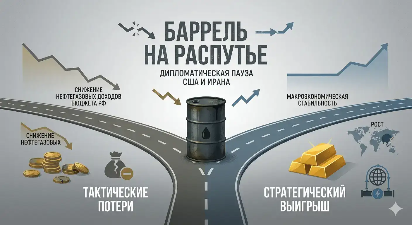 Баррель на распутье: ИИ изображение