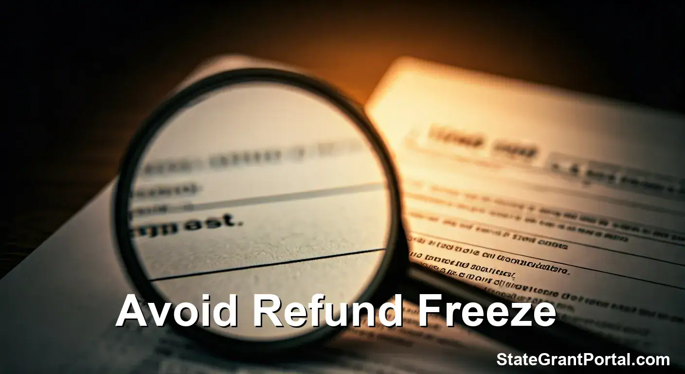 Magnifying glass focusing on tax documents, symbolizing the scrutiny on IRS returns in 2026.