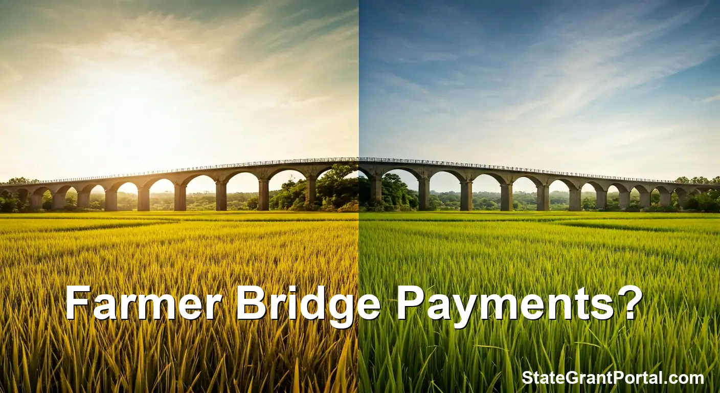 Rural relief and Farmer Bridge Payment program for agricultural stimulus - StateGrantPortal