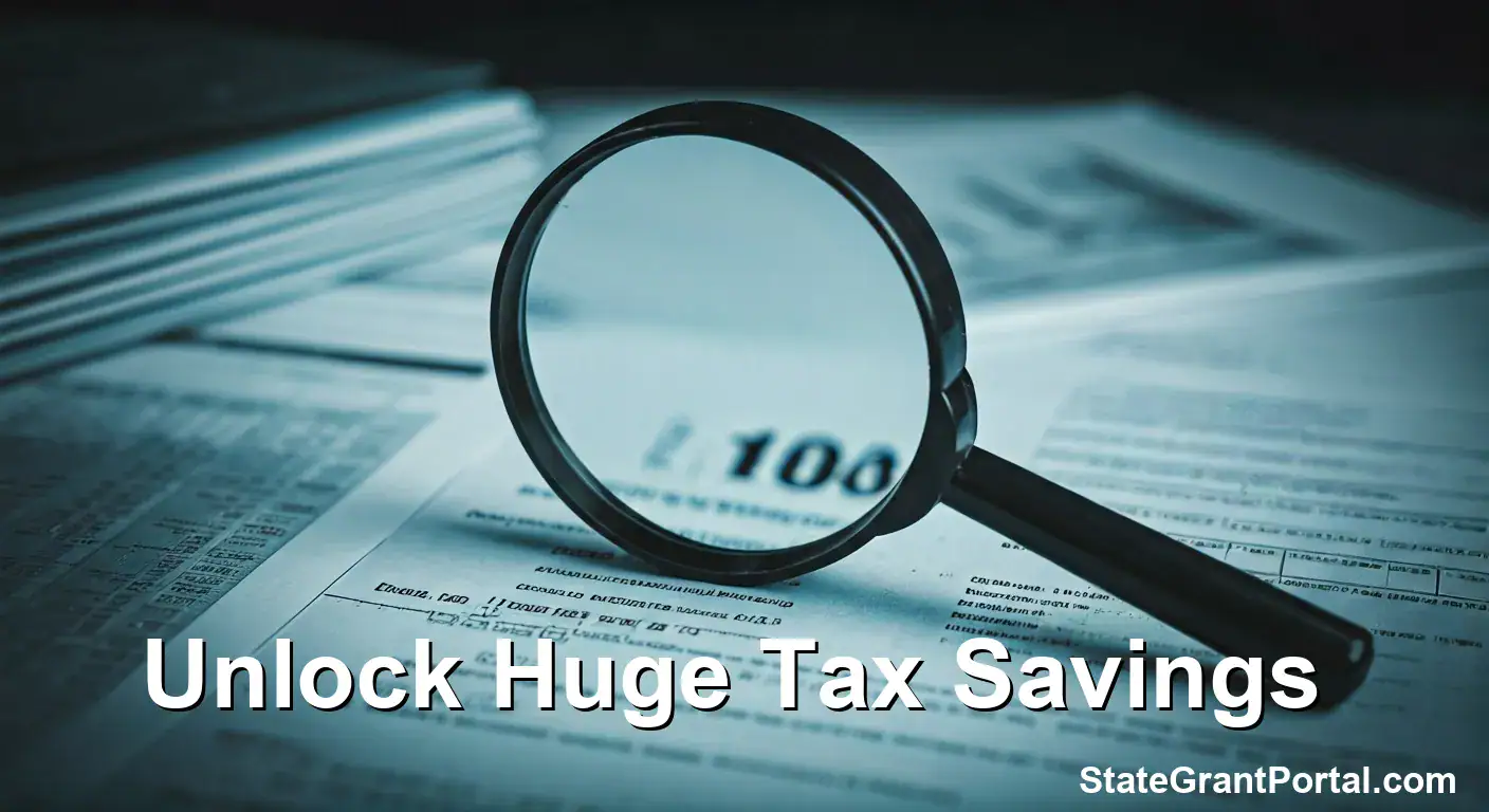Magnifying glass on tax documents highlighting Schedule 1-A Tax Deductions 2026 savings