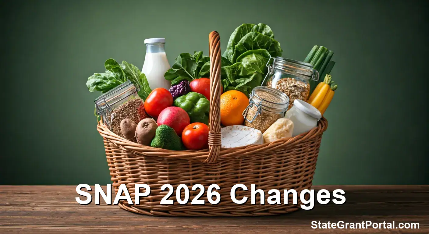 Basket full of fresh food representing SNAP Benefits Increase 2026.
