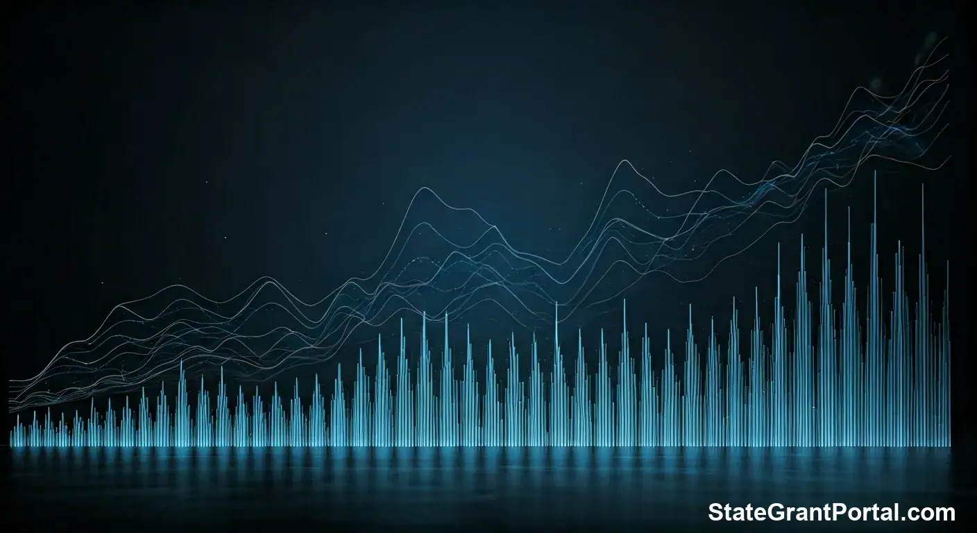Digital graph showing massive data processing during IRS WMR Bars Disappeared 2026 update.