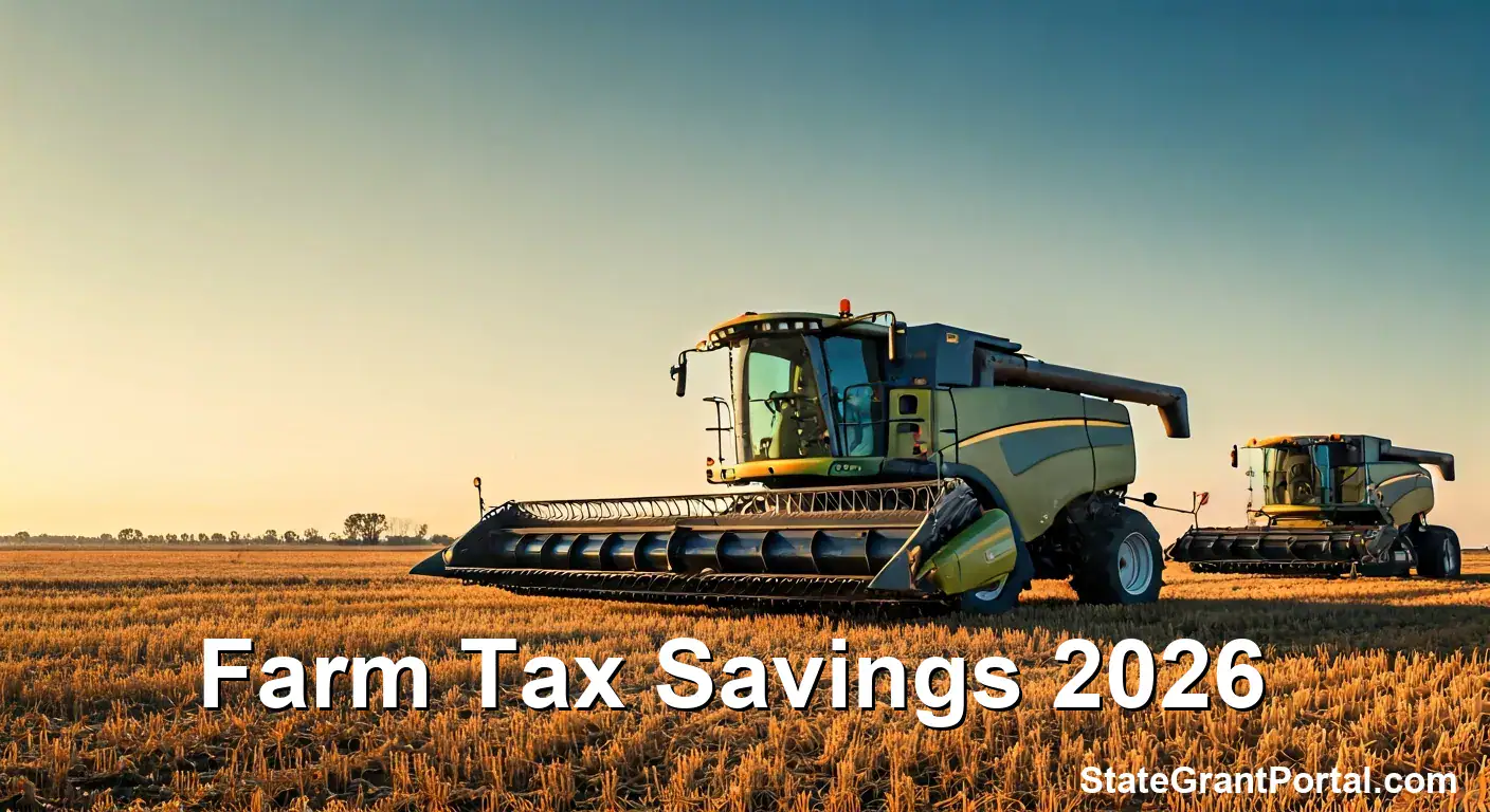 New tractors in a field representing Section 179 Deduction Limits 2026 and tax write-offs.