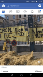 Les jeunes agriculteurs en colère à Tarbes