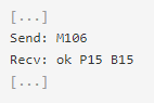 m106 no parameters example