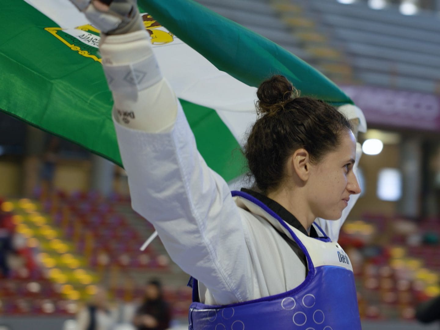 Belén Morán embajadora del taekwondo Andaluz