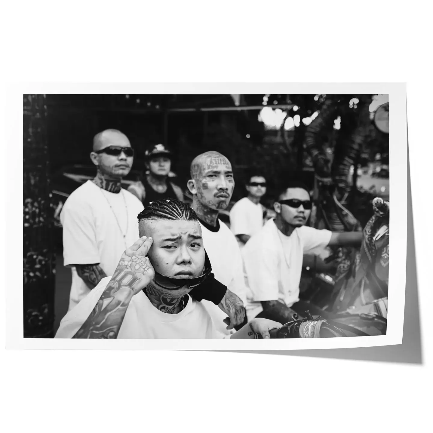 Brice Gelot photojournalisme, tatouages et réalité sans fard