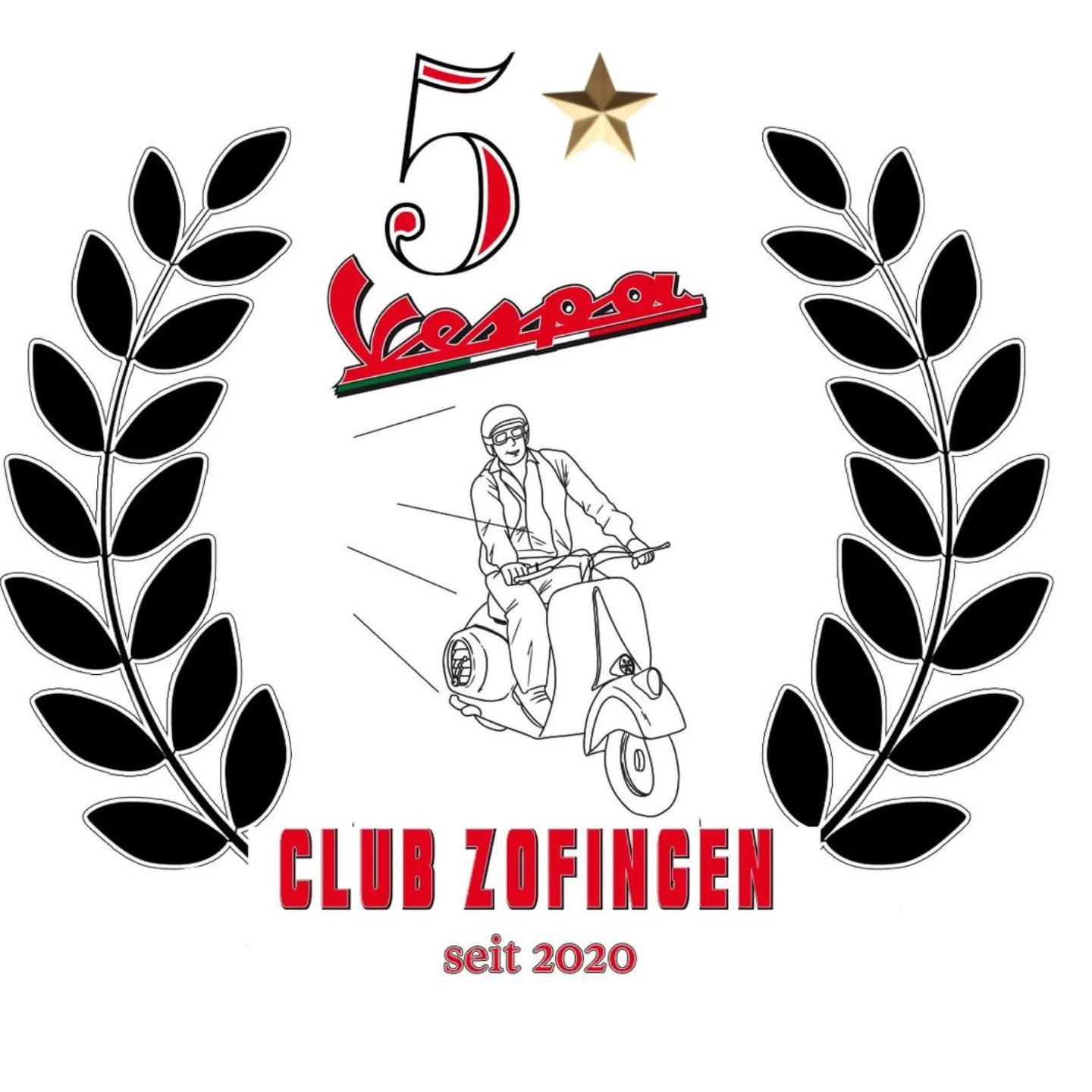 Vespa Club Zofingen - 5 Jahre/5 ans/5 anni