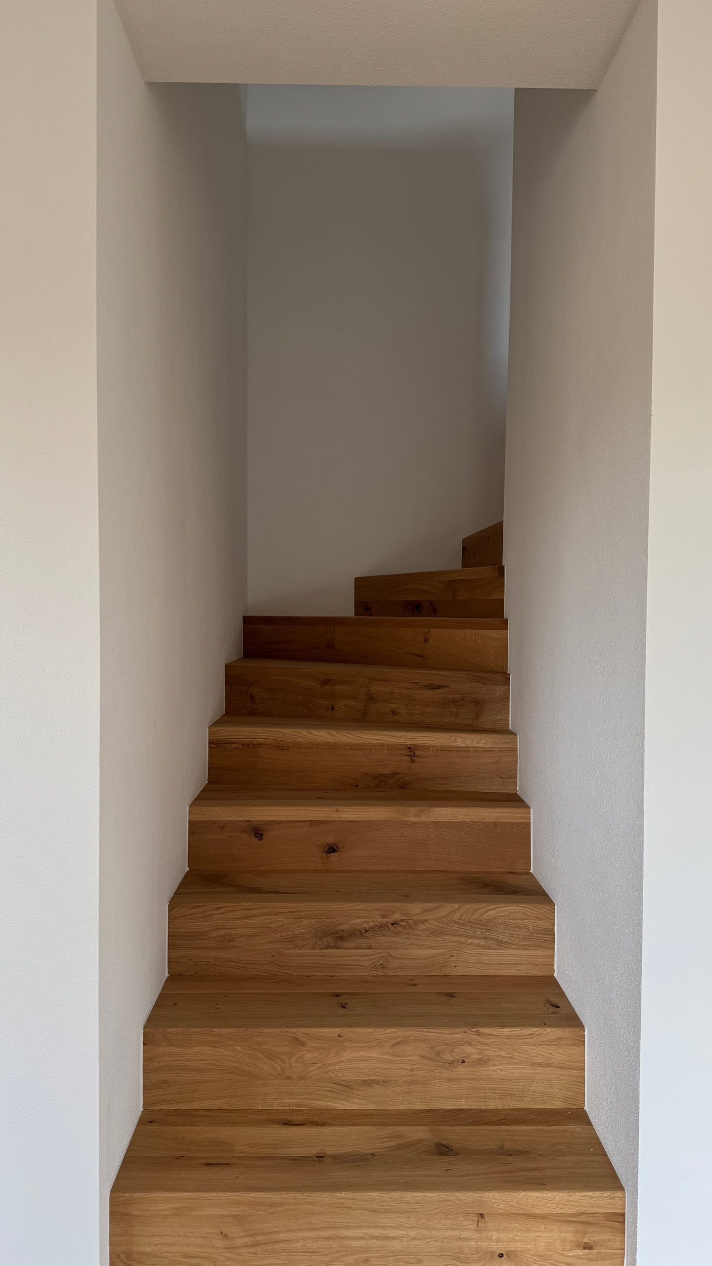 Eichenparkett-Treppe