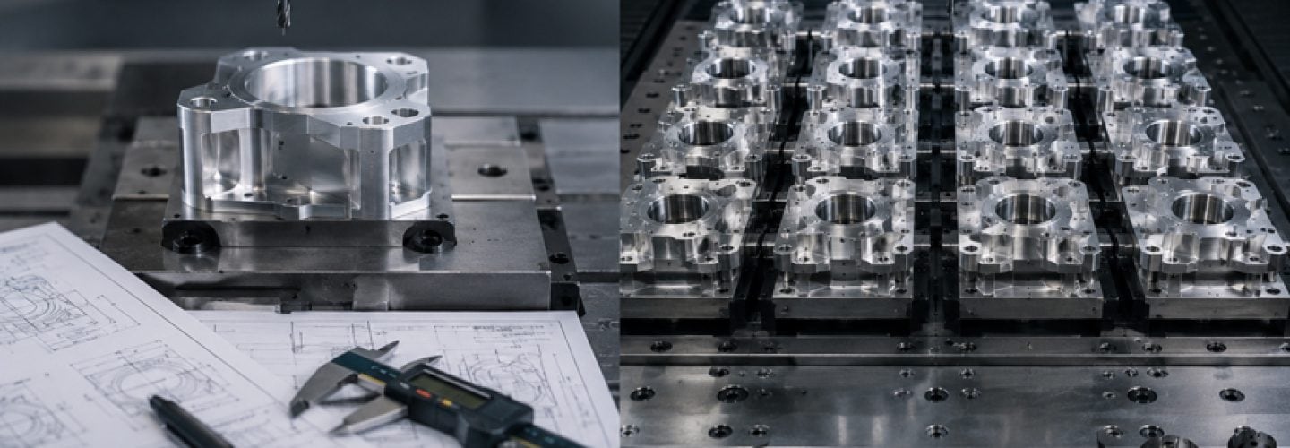Prototype CNC Machining vs Production Machining: Cost, Speed & Tooling