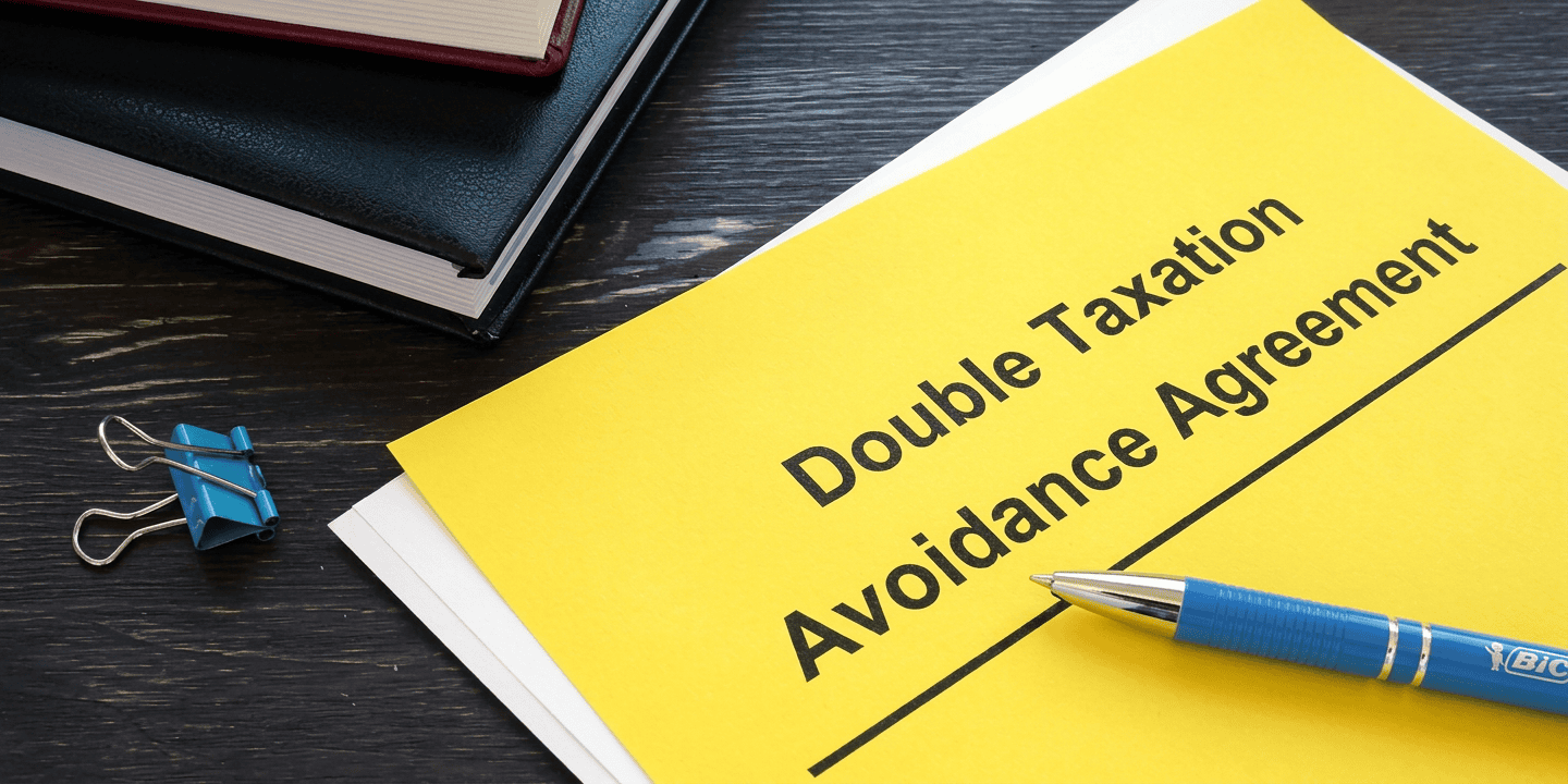 Double Taxation Avoidance Agreement document representing tax treaties between countries.