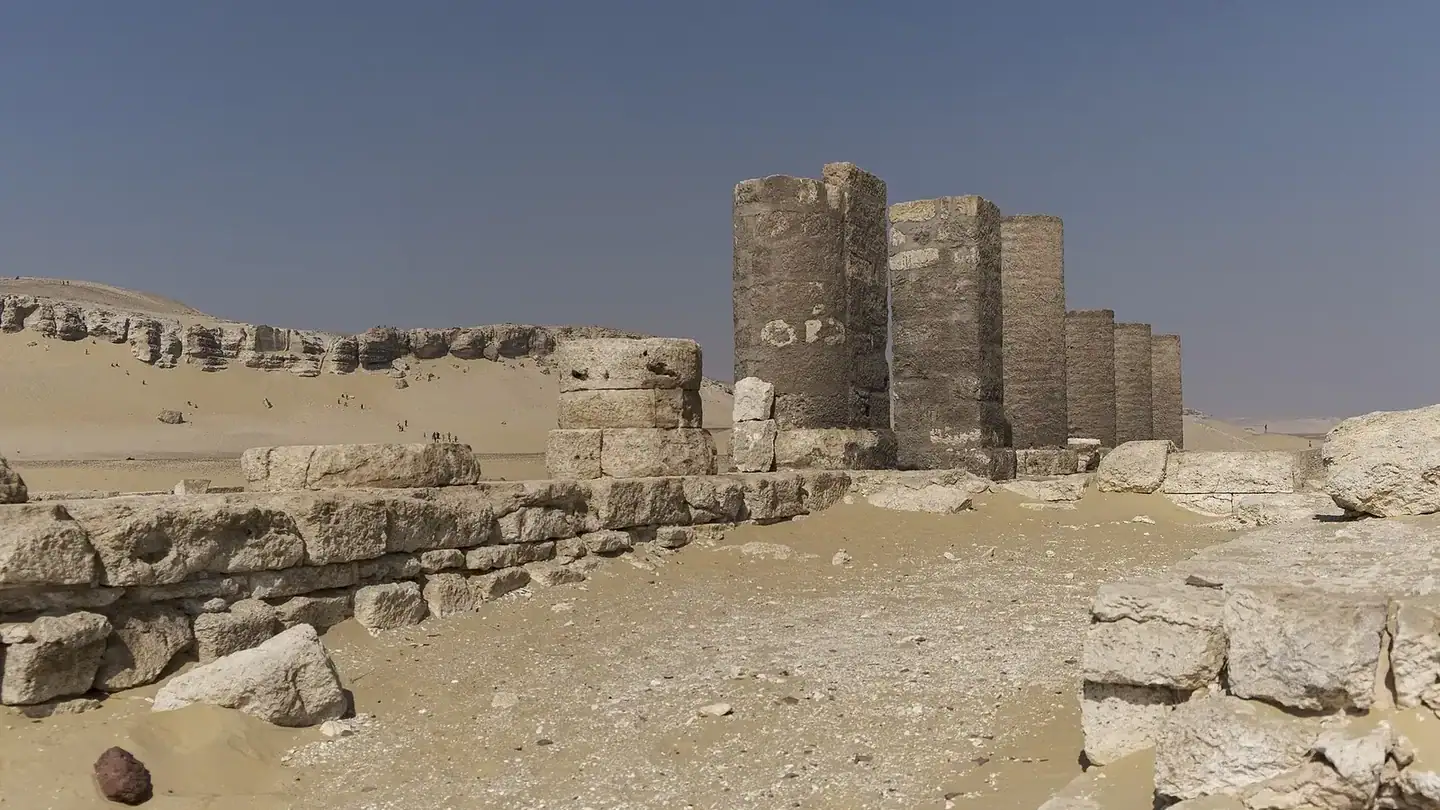 Tuna El-Gebel necropolis and ancient tombs in Minya