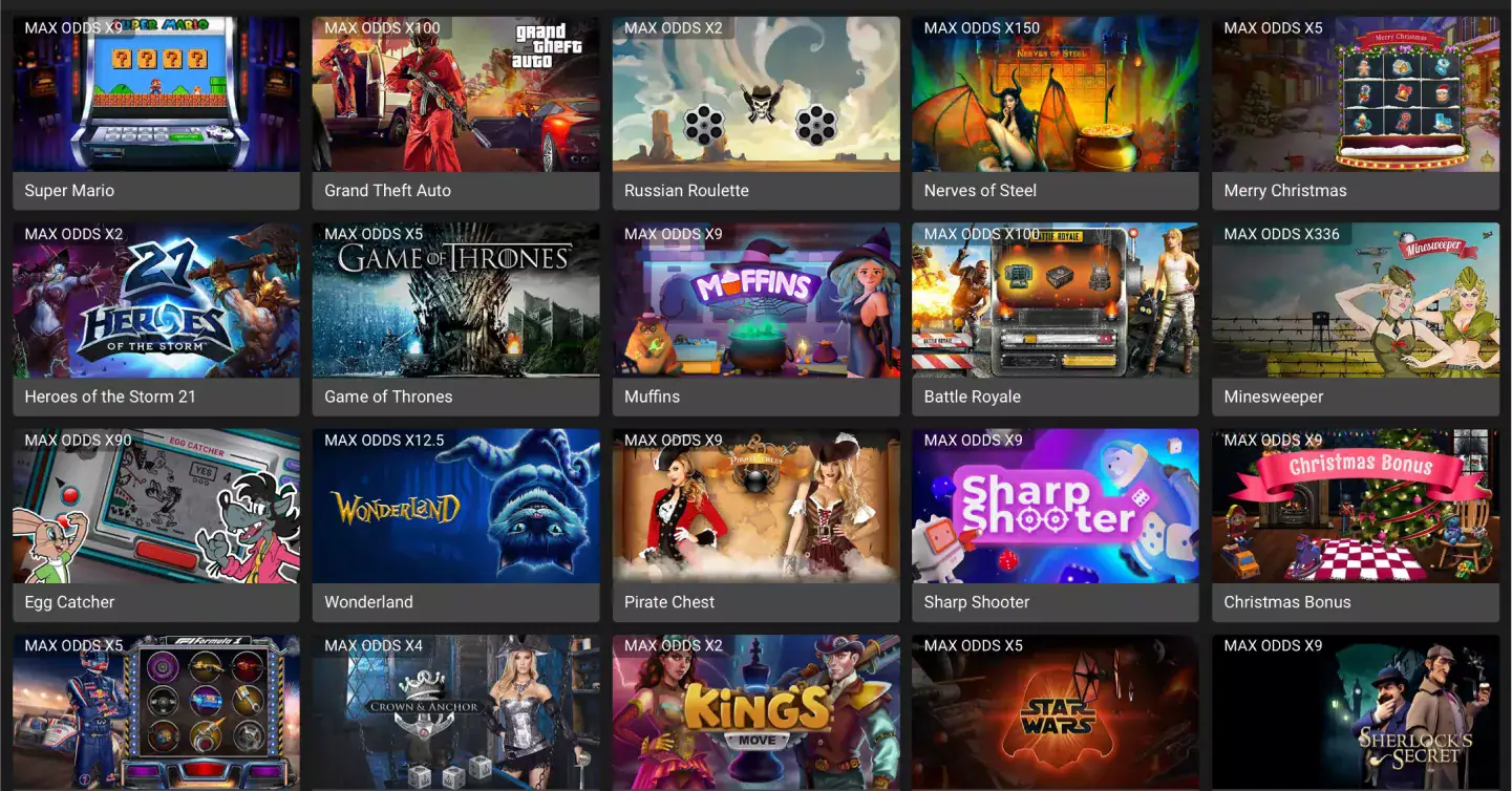 ألعاب مشوقة وكبيرة متوفرة فقط في WinWin لتستمتع وتفوز.