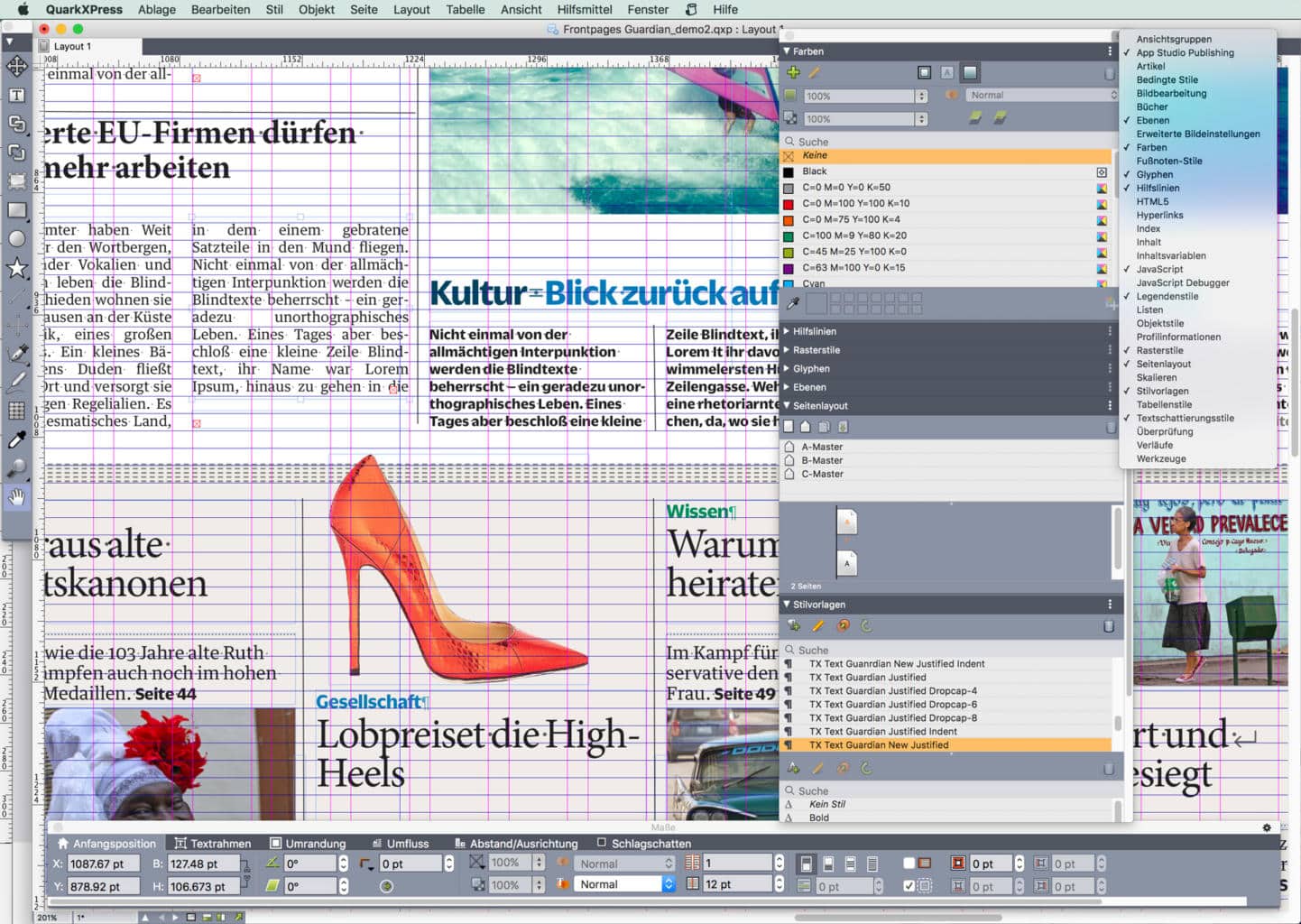 QuarkXPress - immer noch eine gute Wahl für Profis