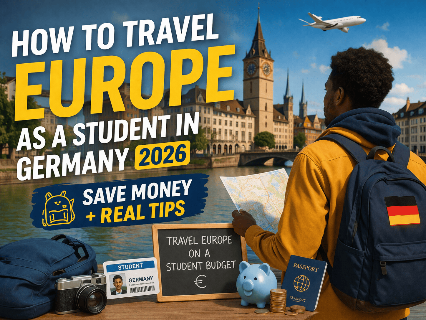How to Travel Europe as a Student in Germany 2026(Save Money + Real Tips)